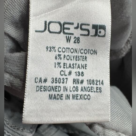 Joe’s Jeans Gray Distressed Skinny Jeans Pants Womens Size 28 - Picture 6 of 6